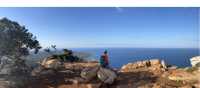 Enjoying the view from Moutti tis Soutiras Cyprus | Fiona Marshall