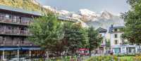 Enjoy mountain views from our fantastic hotel in Chamonix