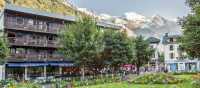 Enjoy mountain views from our fantastic hotel in Chamonix
