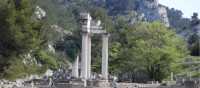 The ancient Greco-Roman ruins of Glanum