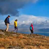 Hikers on the skyline, Sheep's Head Trail | Outlier