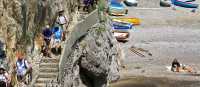 Steps leading out beside the Furore Gorge | John Millen