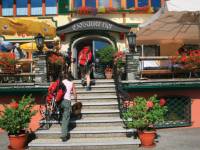 Hotel Gosauerhof entrance in Gosau, Austria