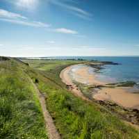 Lovely views towards Elie and Earlsferry, Fife Coastal path