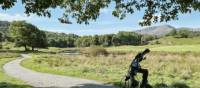 Exploring the Langdale Valley Cycle Trail in the English Lake District on an e-bike