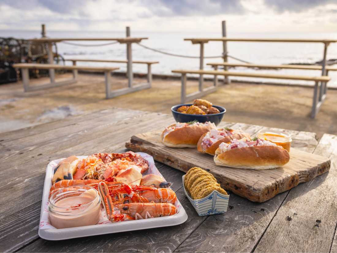 Enjoy the freshest seafood on you Fife walking holiday