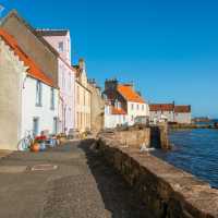 The hike takes you to the charming fishing village of Pittenweem in the East Neuk of Fife