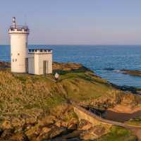 Take in stunning Elie Ness Lighthouse, Scotland