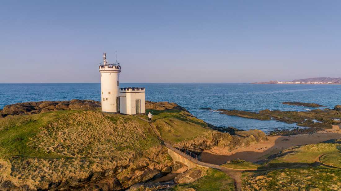 Take in stunning Elie Ness Lighthouse, Scotland