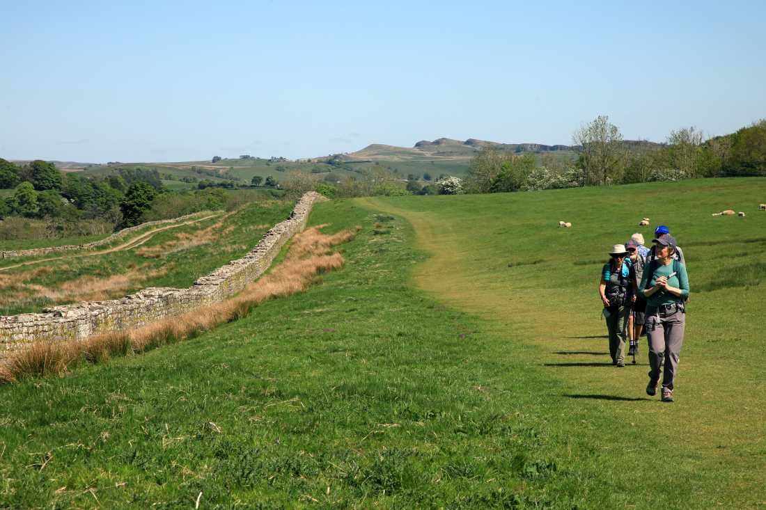 Enjoy charming British countryside while walking along Hadrian's Wall |  John Millen