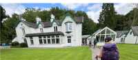 Almost there! Arriving at the Grasmere Hotel, Coast to Coast | Fiona Marshall