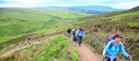 Ascending Conic Hill, Scotland