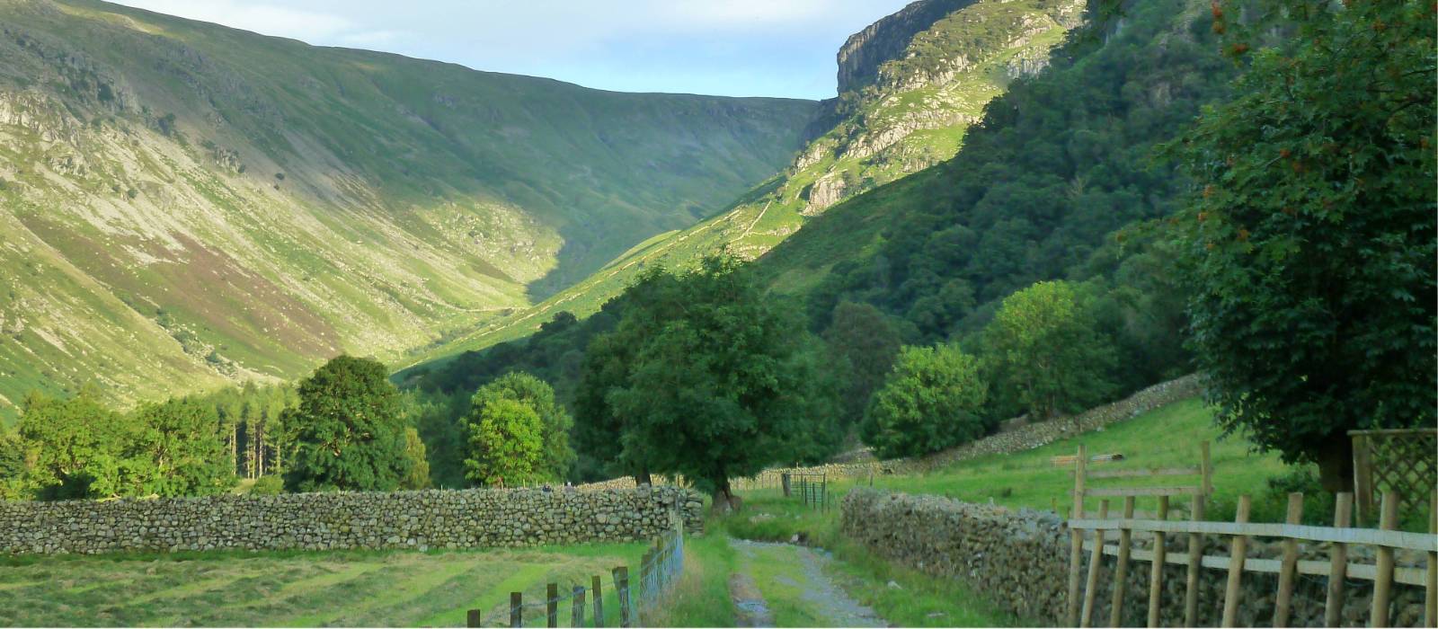 Borrowdale on the Cumbria way