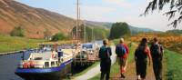 Strolling by the Caledonian Canal, Scotland