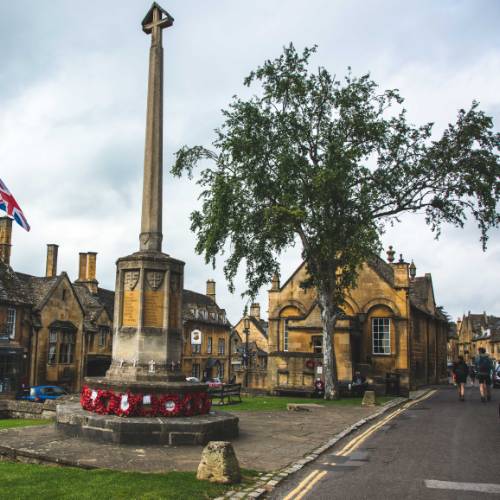 Chipping Campden, start of the Cotswold Way