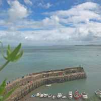 The historic bootspier at Clovelly harbour | Els van Veelen