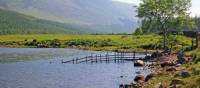 Reaching the end of Ennerdale Water with Red Pike in the distance | John  Millen