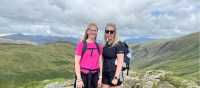 Coast to Coast Hike from Borrowdale to Grasmere - On Lining Crag | Fiona Marshall