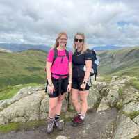 Coast to Coast Hike from Borrowdale to Grasmere - On Lining Crag | Fiona Marshall