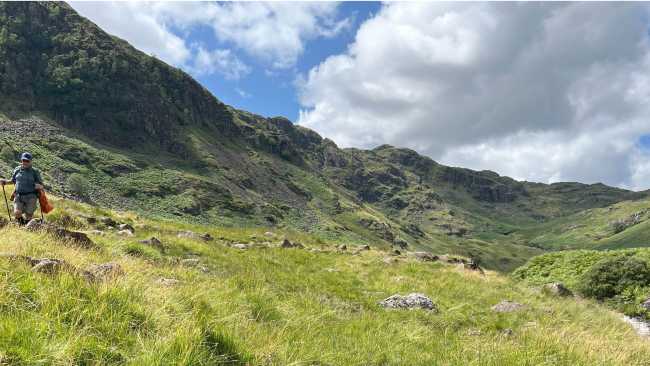 Coast to Coast Hike from Borrowdale to Grasmere