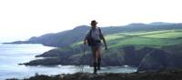 Walking on the Cornish coast