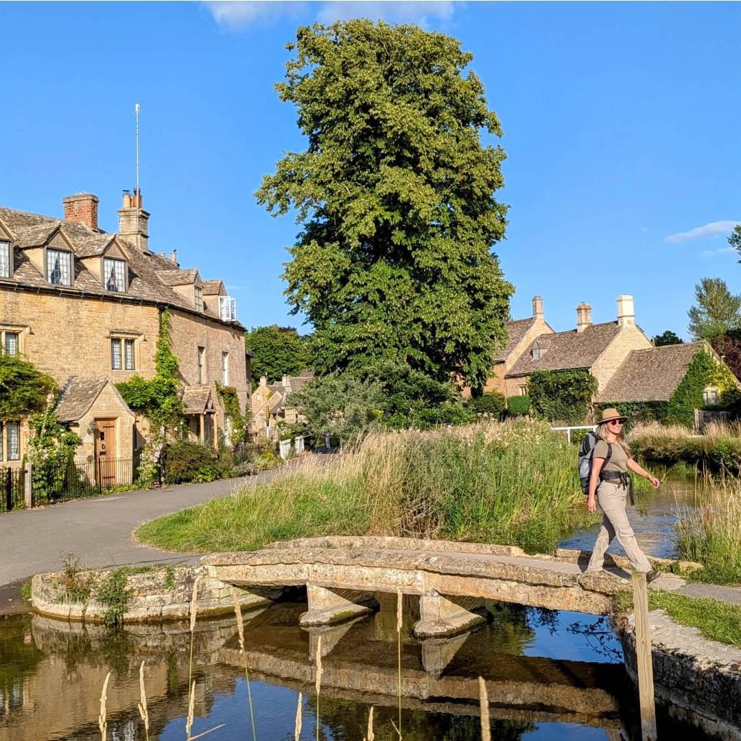 walking across River Eye | John Millen