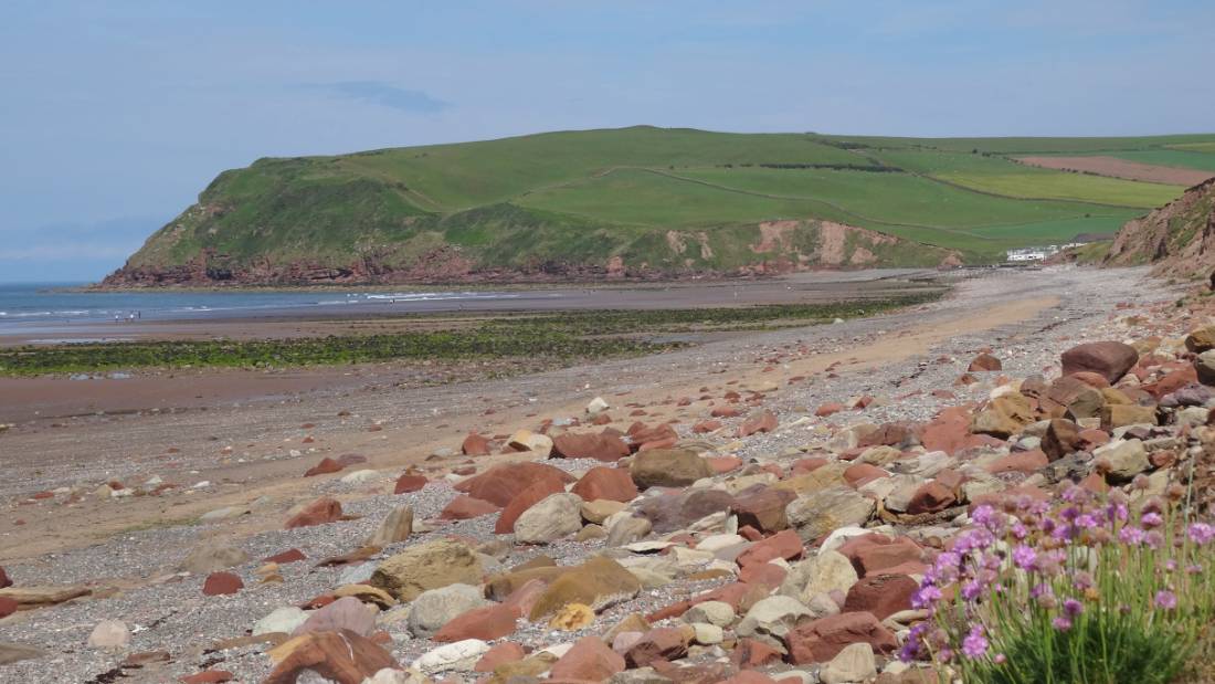 The cliffs at the start of the Coast to Coast walk in St Bees |  <i>John Millen</i>