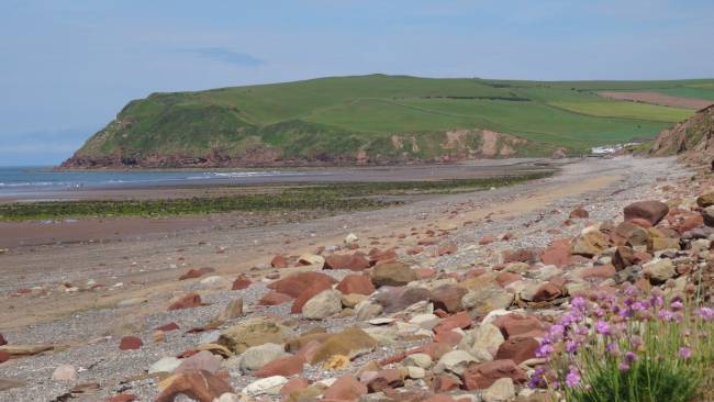 The cliffs at the start of the Coast to Coast walk in St Bees | <i>John Millen</i>