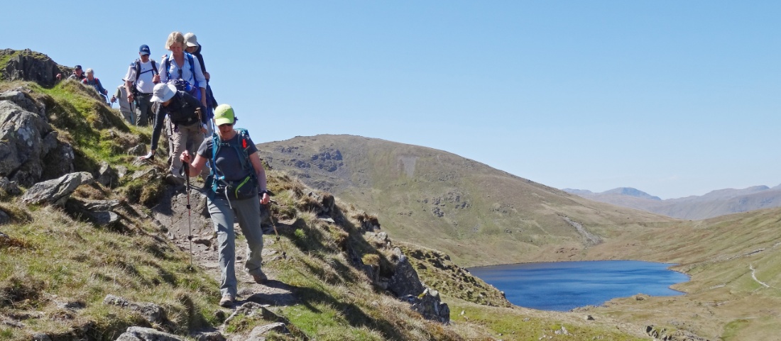 The trail to St.Sunday Crag |  <i>John Millen</i>