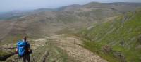 Walking on the cheviot near Scotland | John Millen