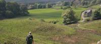 Descending by Hadrians Wall | John Millen