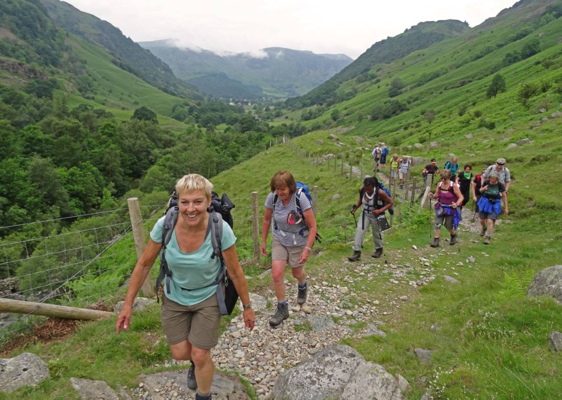 Ascending from Ennerdale |  <i>John Millen</i>