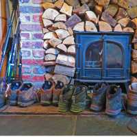 Fireplace at the pub in Danby Wiske | John Millen