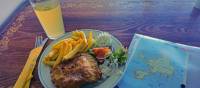 Fish 'n chips are a must when walking the Channel Island Way | Nathalie Thompson