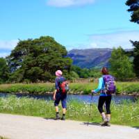 Walkers along Scotland's Caledonian Canal | John Millen