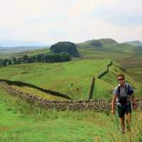 Take a walk back through history along Hadrian's Wall, England