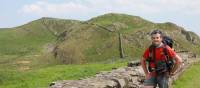 Hadrians Wall over the hillsides | John Millen