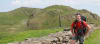 Hadrians Wall over the hillsides | John Millen