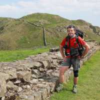 Hadrians Wall over the hillsides | John Millen