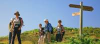 Happy hikers on the Cleveland Way | John Millen