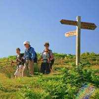 Happy hikers on the Cleveland Way | John Millen