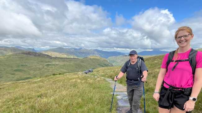 Hiking across Greenup Edge on the Coast to Coast | Fiona Marshall