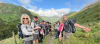 A happy group on the Coast to Coast | Fiona Marshall