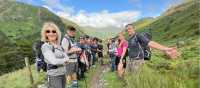 A happy group on the Coast to Coast | Fiona Marshall