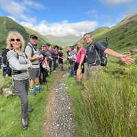 A happy group on the Coast to Coast | Fiona Marshall