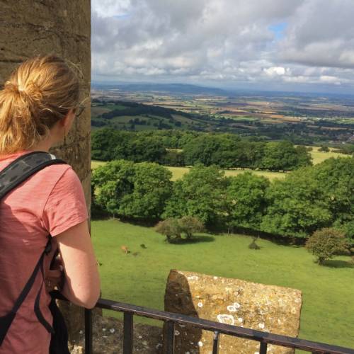 Broadway Tower provides views over many nearby counties