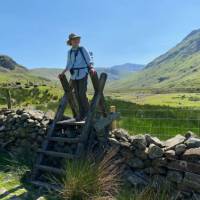 Could this be the most scenic stile on the Cumbria Way? | C. Johnson