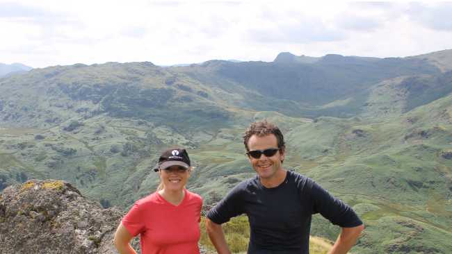 Hiker with Coast to Coast guide John Millen | Jaclyn Lofts