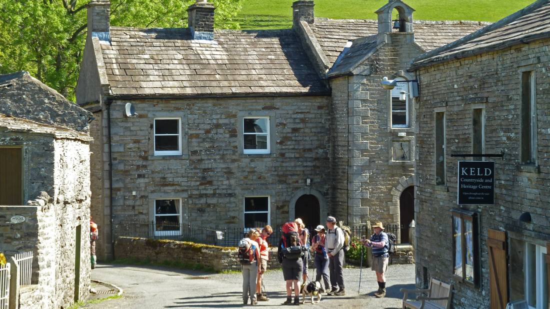 Walkers setting off for another beautiful day on UK's Coast to Coast trail |  <i>John Millen</i>