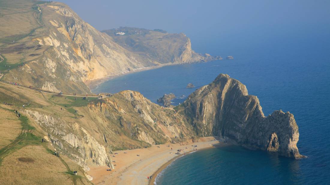 Lulworth Cove, Durdle Door and St. Oswalds Bay - Jurassic Coast, Dorset